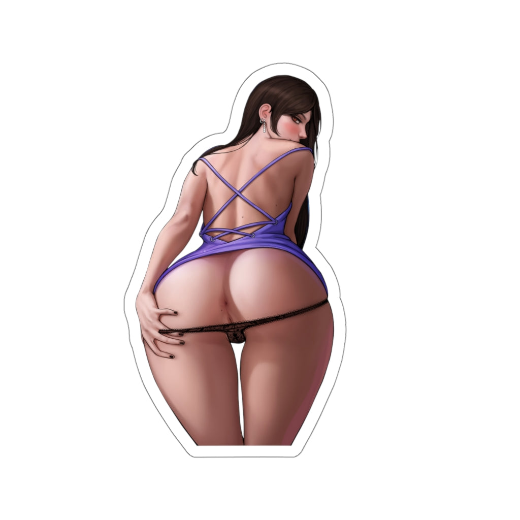 Tifa Lockhart Final Fantasy 7 Hentai Butt Waterproof Sticker - Ecchi V –  K-Minded