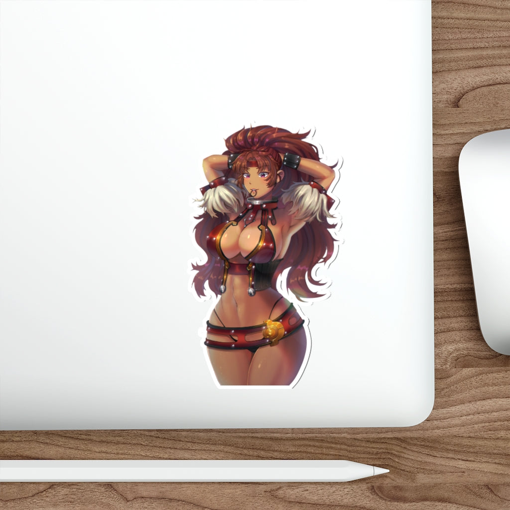 Sexy Risty Queen's Blade Waterproof Sticker - Ecchi Vinyl Decal