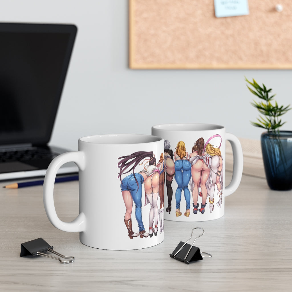 Ultimate Sexy Anime And Video Games Asses Mug 11oz – K-Minded