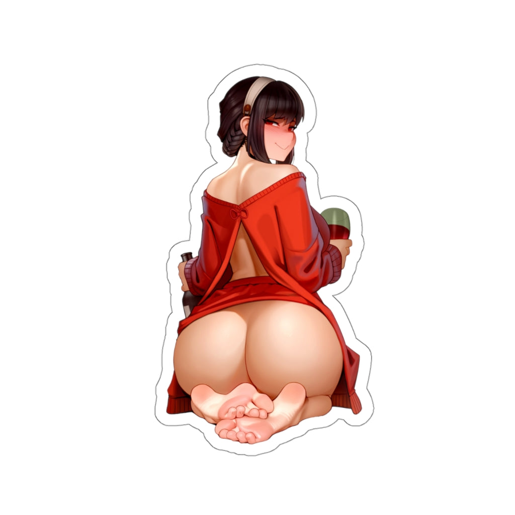 Drunk Yor Forger Spy X Family Nude Ass Waterproof Sticker - Ecchi Viny –  K-Minded