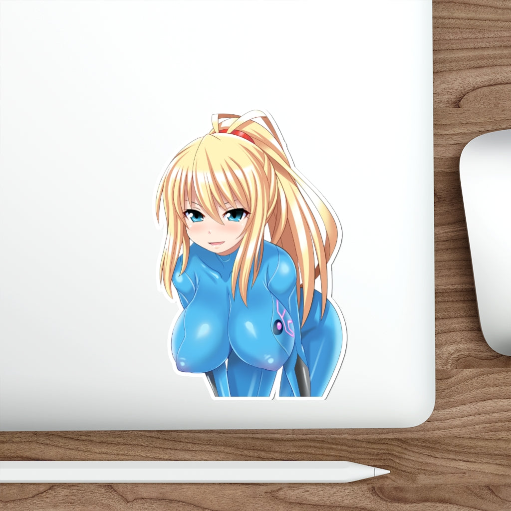 Big Boobs Samus Waterproof Sticker - Ecchi Vinyl Decal – K-Minded