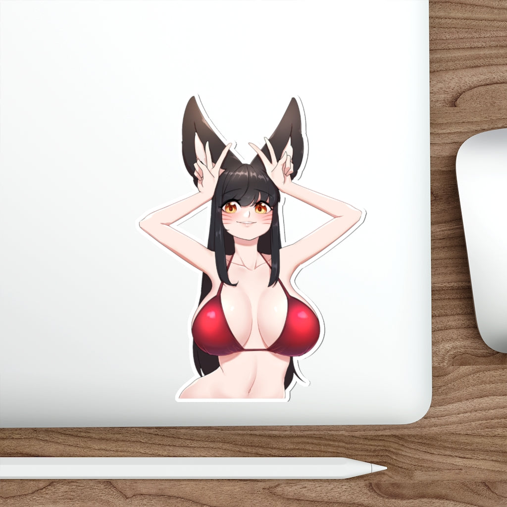 Ahri League of Legends Big Bikini Boobs Waterproof Sticker - Ecchi Vin –  K-Minded