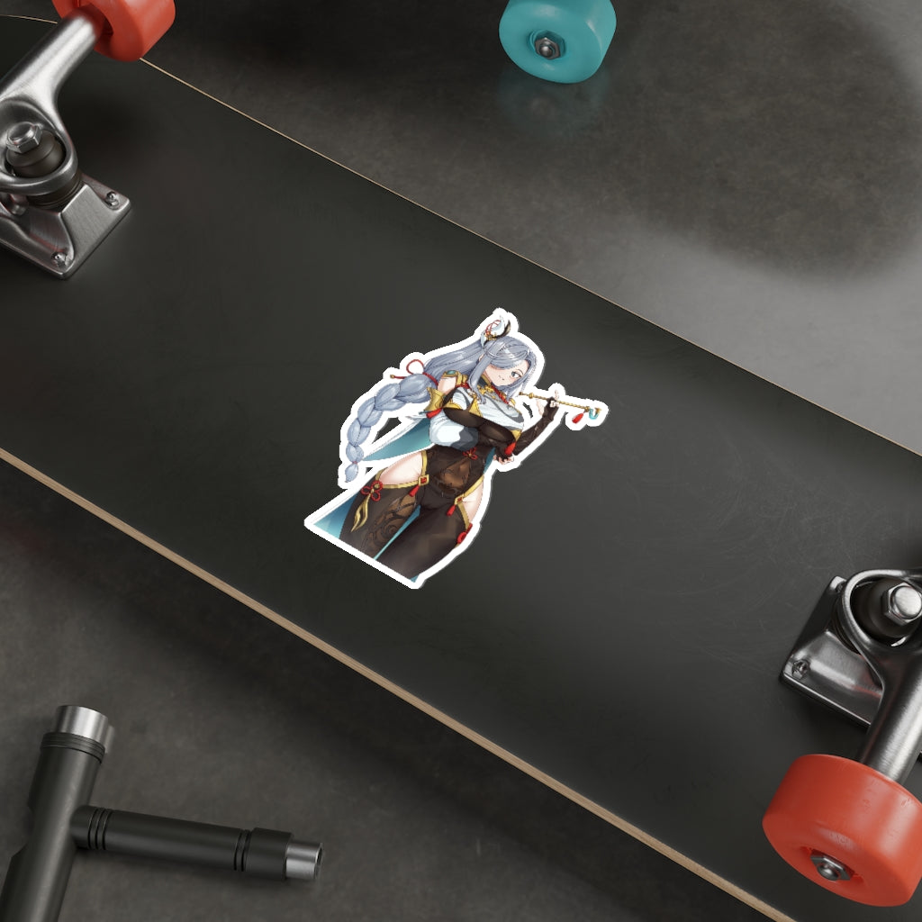 Sexy Shenhe Genshin Impact Waterproof Sticker - Ecchi Vinyl Decal