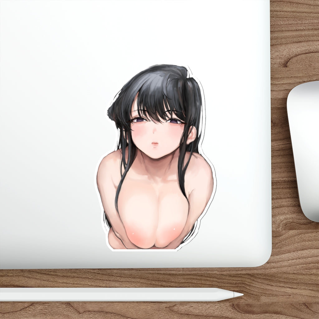 Big Boobs Anime Komi-san Waterproof Sticker - Ecchi Vinyl Decal – K-Minded