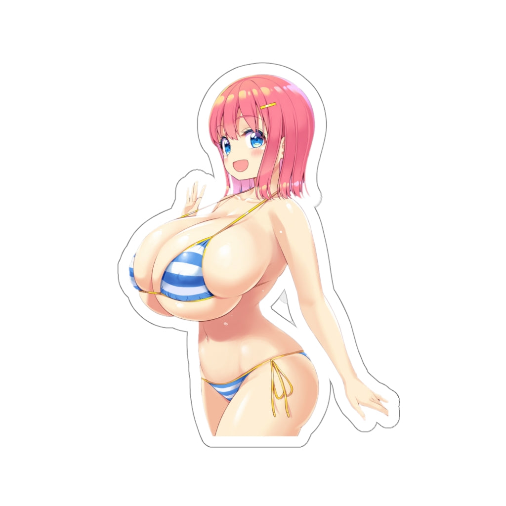 Saki Haramura Kaho Huge Tits Bikini Waterproof Sticker - Ecchi Vinyl D –  K-Minded