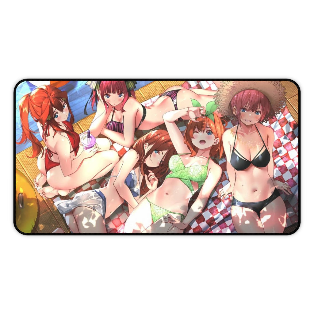 The Quintessential Quintuplets Mousepad - Bikini Sisters Large Ecchi D –  K-Minded