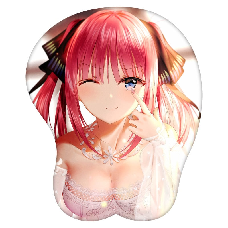 3d Mouse Pad Nakano Nino The Quintessential Quintuplets Anime Wrist Re