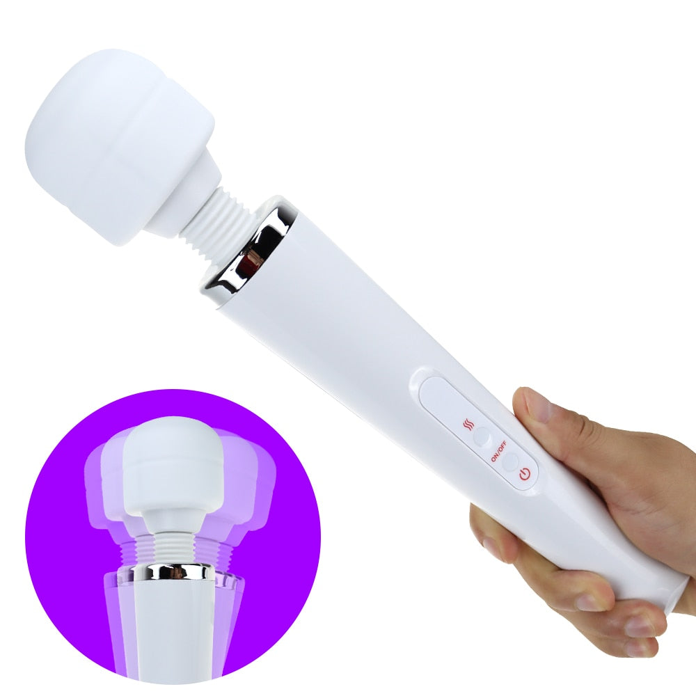 Vibromasseurs baguette magique normes pour femmes, charge USB, gros b K-Minded Vibromasseurs baguette magique normes pour femmes, charge USB, gros b K-Minded