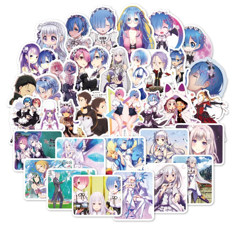 Re;Zero - Rem Anime Decal Sticker