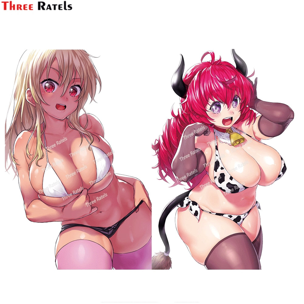 Sexy anime girl Stickers | Bikin Anime girl stickers | Sexy swimsuit s –  K-Minded