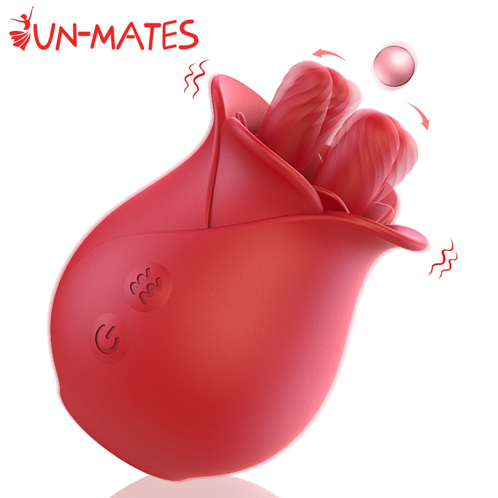 Clitoral Tongue Licking Rose Toy Clitoris G Spot Dual Wiggling Stimula K-Minded Clitoral Tongue Licking Rose Toy Clitoris G Spot Dual Wiggling Stimula K-Minded