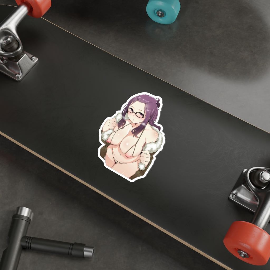 Hentai Bikini Kagamihara Sakura Yurucamp Autocollant imperméable à l’eau - Ecchi Vinyl Decal