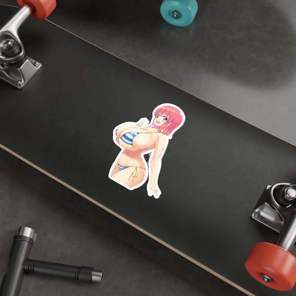 Saki Haramura Kaho Énormes seins Bikini Autocollant imperméable à l’eau - Ecchi Vinyl Decal