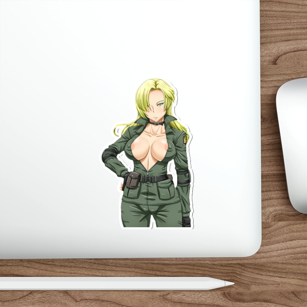 Metal Gear Solid Nice Boobs Sniper Wolf Waterproof Sticker - Ecchi Vin –  K-Minded