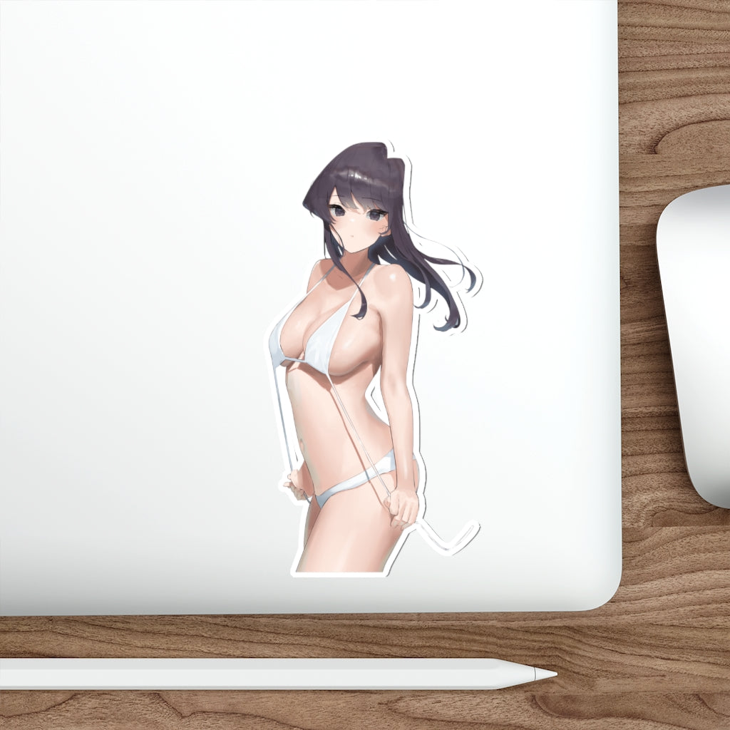 Komi-san Sexy Bikini Waterproof Sticker - Ecchi Vinyl Decal – K-Minded