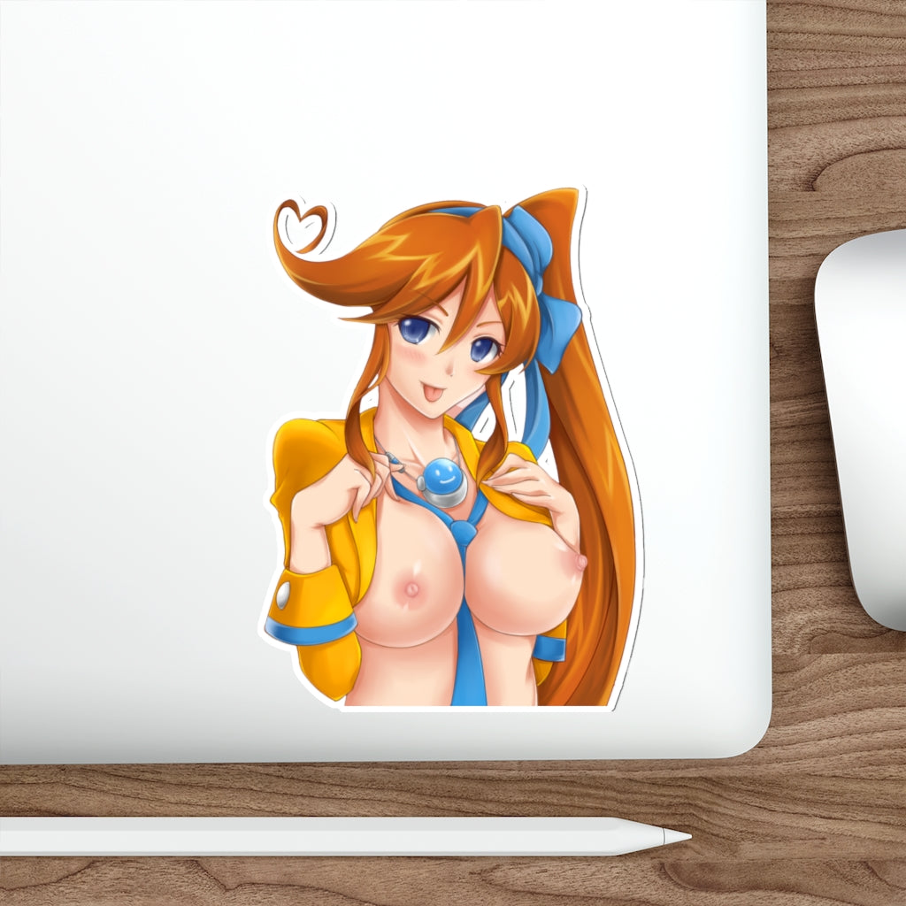 Ace Attorney Waifu Athena Cykes Nude Boobs Waterproof Sticker - Ecchi –  K-Minded