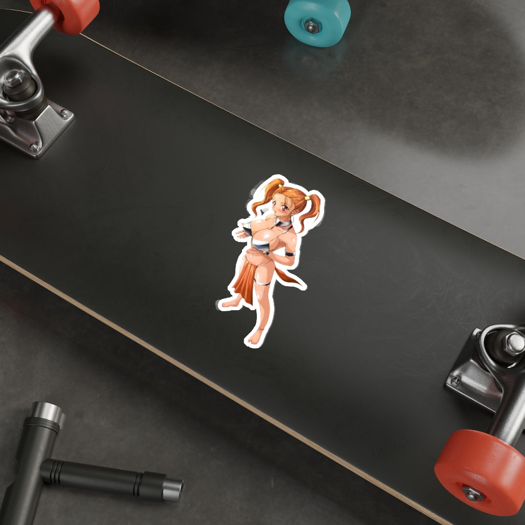 Autocollant imperméable en vinyle Ecchi pour bikini sexy de Dragon Quest 8 Jessica Albert