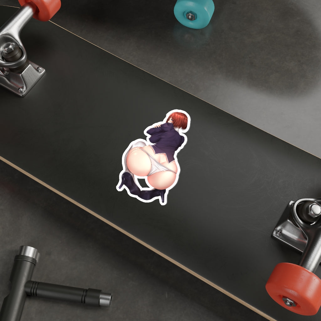 Autocollant imperméable Black Delmo Ayumi Agent Aika - Décalcomanie en vinyle Ecchi