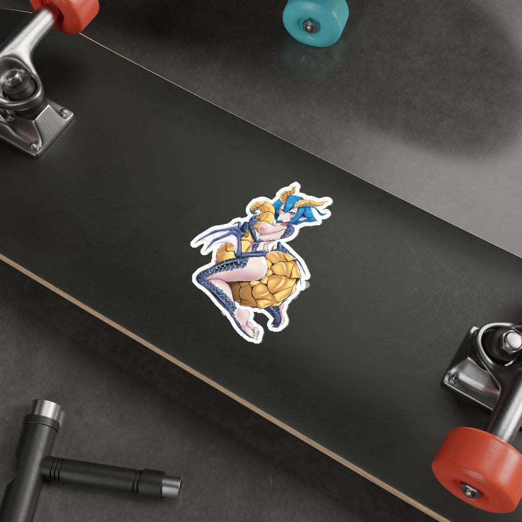 Sexy Skadi Dragenfelt Mosnter Girl Doctor Ecchi Vinyl Decal Waterproof Sticker - Ecchi Vinyl Decal