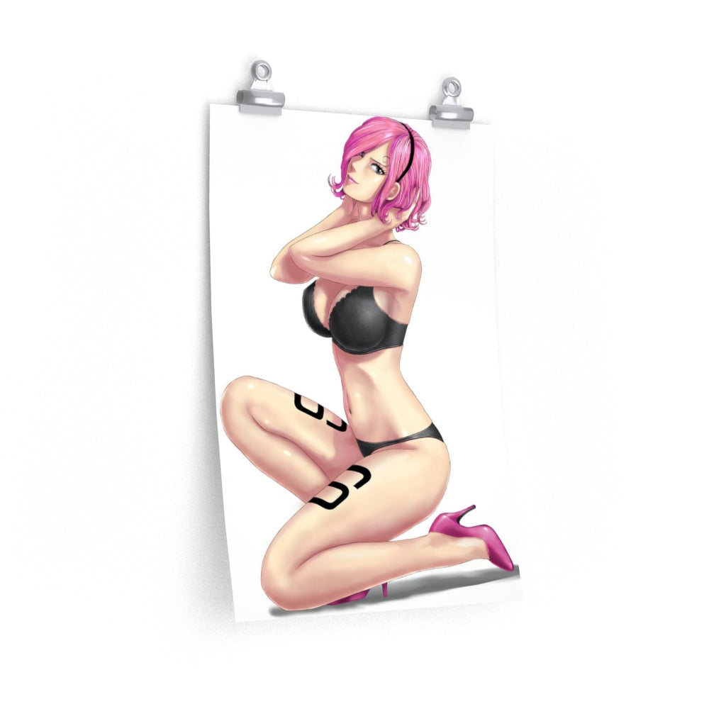 Sexy Lingerie Vinsmoke Reiju One Piece Ecchi Poster - Premium Matte Ve K-Minded Sexy Lingerie Vinsmoke Reiju One Piece Ecchi Poster - Premium Matte Ve K-Minded