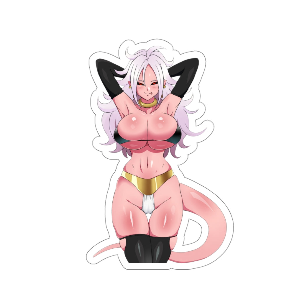 Thick Majin Android 21 Dragon Ball Waterproof Sticker - Ecchi Vinyl De –  K-Minded