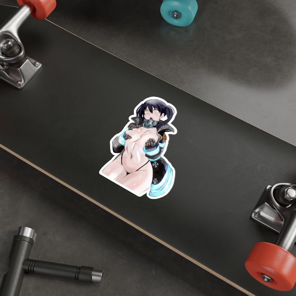 Fire Force Sexy Tits Tamaki Waterproof Sticker - Ecchi Vinyl Decal