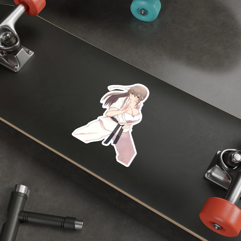 Dead or Alive Busty Hitomi Karate Gi Waterproof Sticker - Ecchi Vinyl Decal