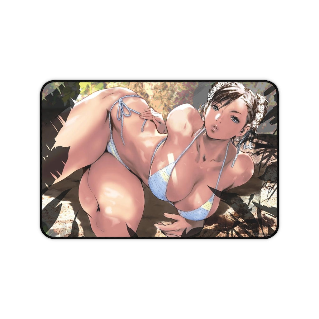 Bikini Chun Li Desk Mat - Large Ecchi Mousepad - MTG Playmat – K-Minded