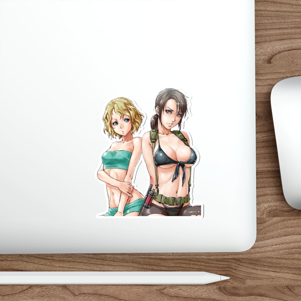 metal gear solid 5 sexy Metal Gear Solid 5 Sexy Paz and Quiet Waterproof Sticker