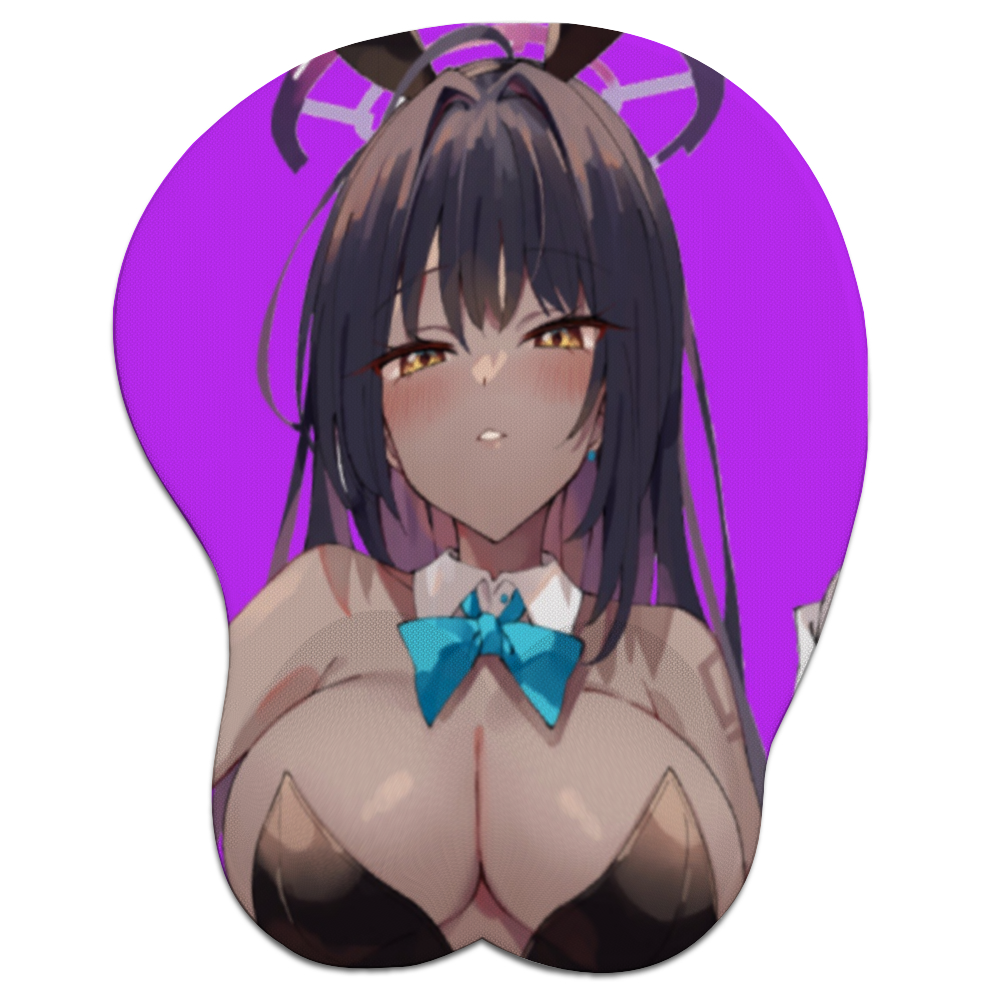 Anime 3D Boobs mousepad with Wrist Rest | Sexy Oppai Mouse pad for PC –  K-Minded