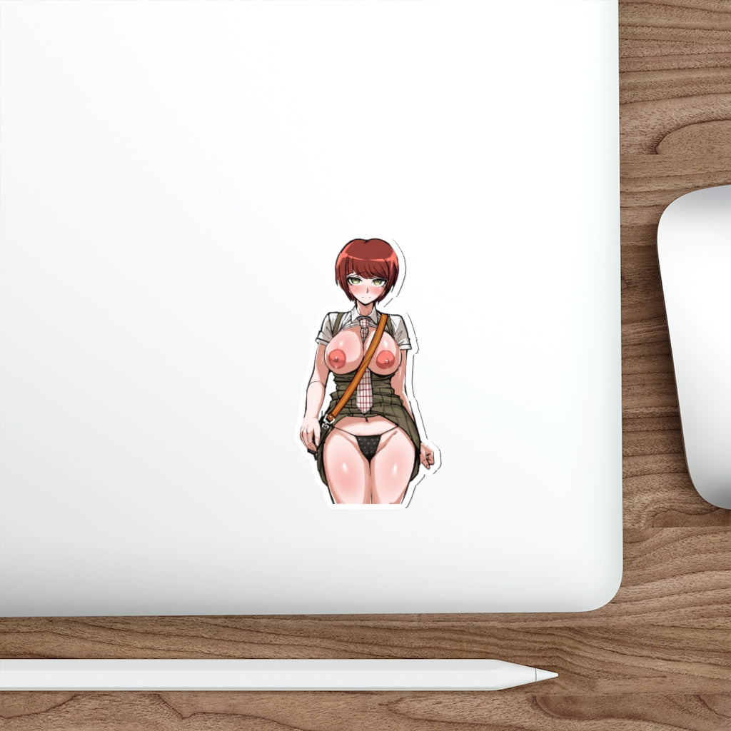 Danganronpa Koizumi Mahiru Big Nipples Waterproof Sticker - Ecchi Vinyl Decal