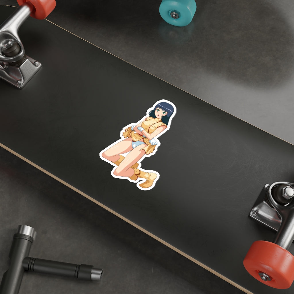 Autocollant imperméable Gundam Fa Yuiry - Autocollant en vinyle Ecchi Anime sexy