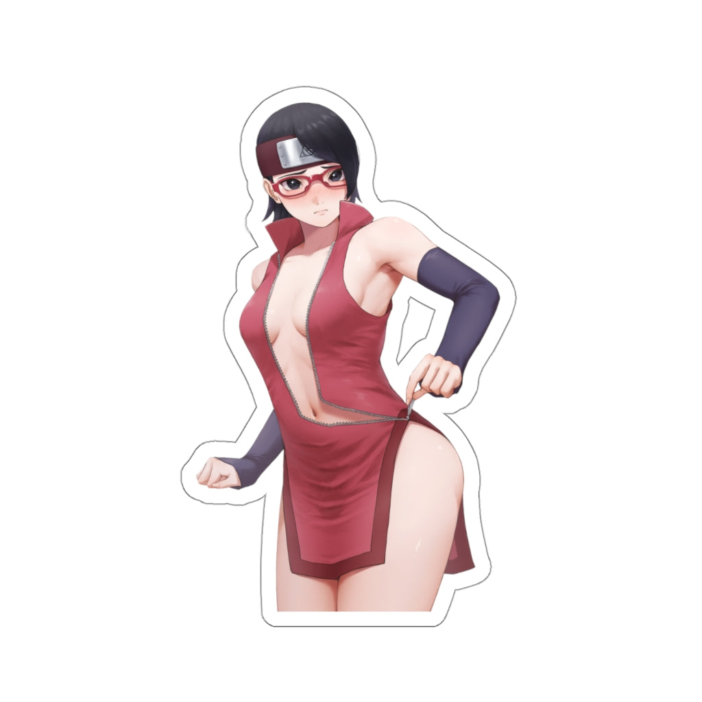 Sexy Uchiha Sarada Naruto Waterproof Sticker - Ecchi Vinyl Decal – K-Minded