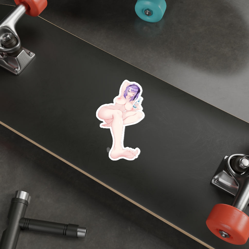 Autocollant imperméable Shidare Hotaru Hentai Nude Feet Dagashi Kashi - Autocollant en vinyle Ecchi