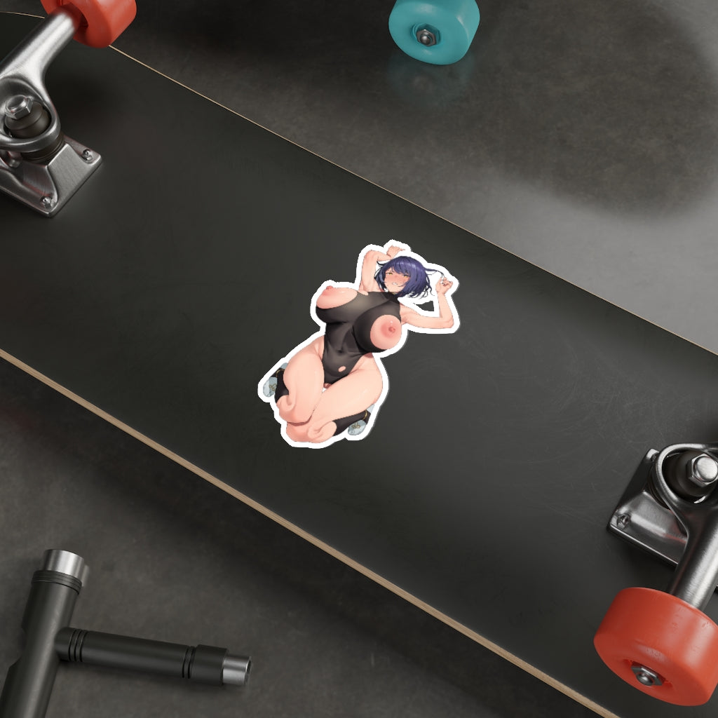 Genshin Impact Sara Kujou Bodysuit Boobs Waterproof Sticker Decal