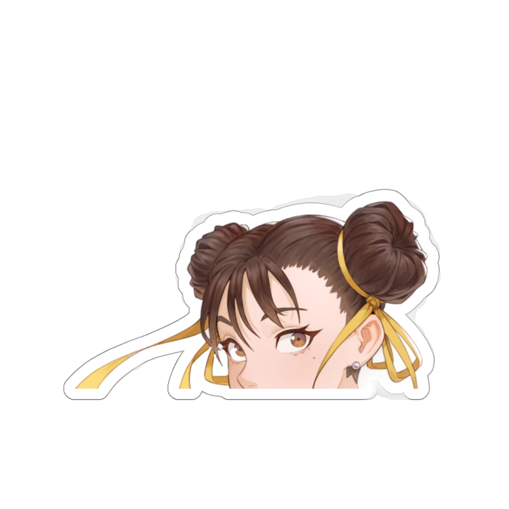 Chun Li Peeker Sticker - Anime Peeker Car Decal – K-Minded