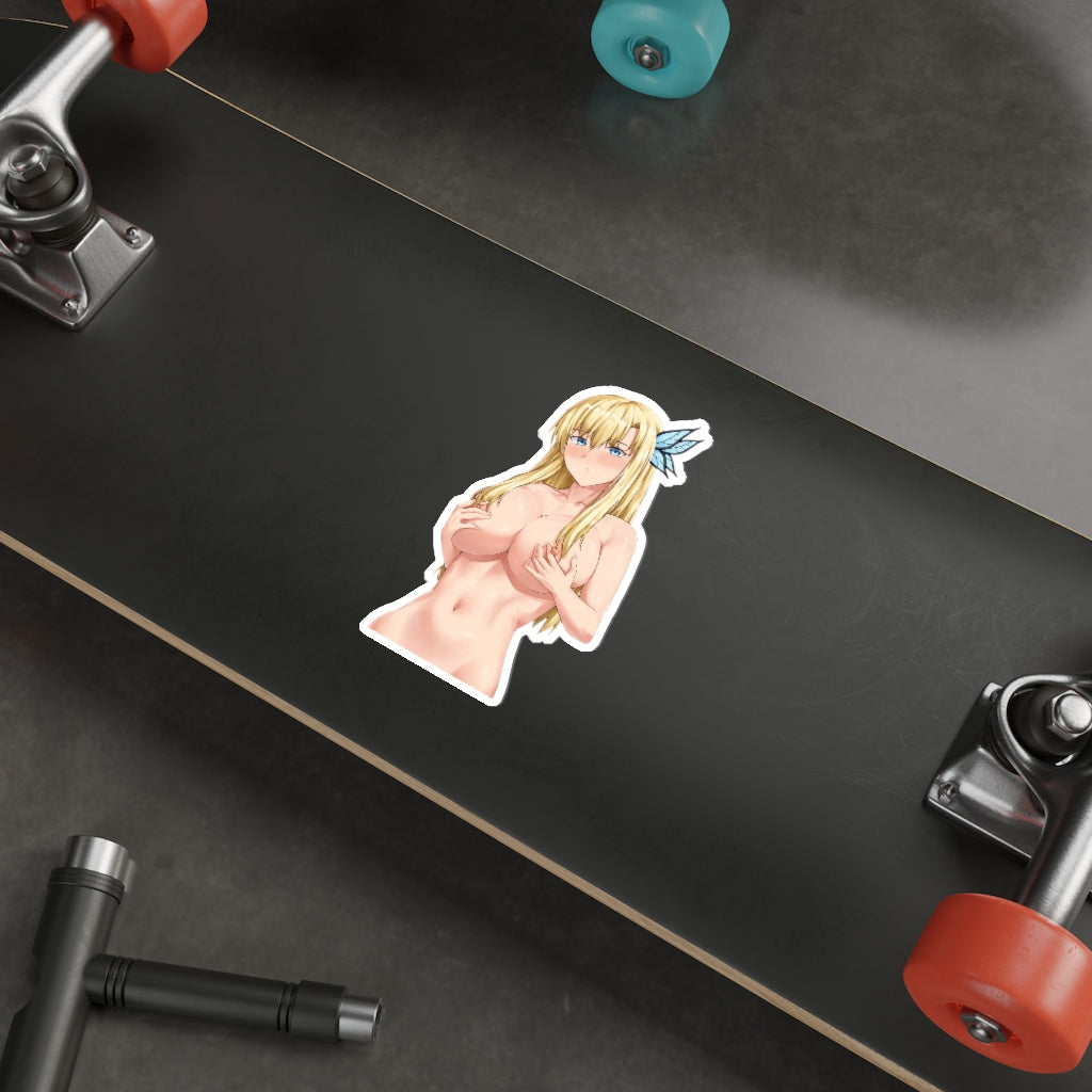 Haganai Big Tits Sena Kashiwazaki Waterproof Sticker - Ecchi Vinyl Decal