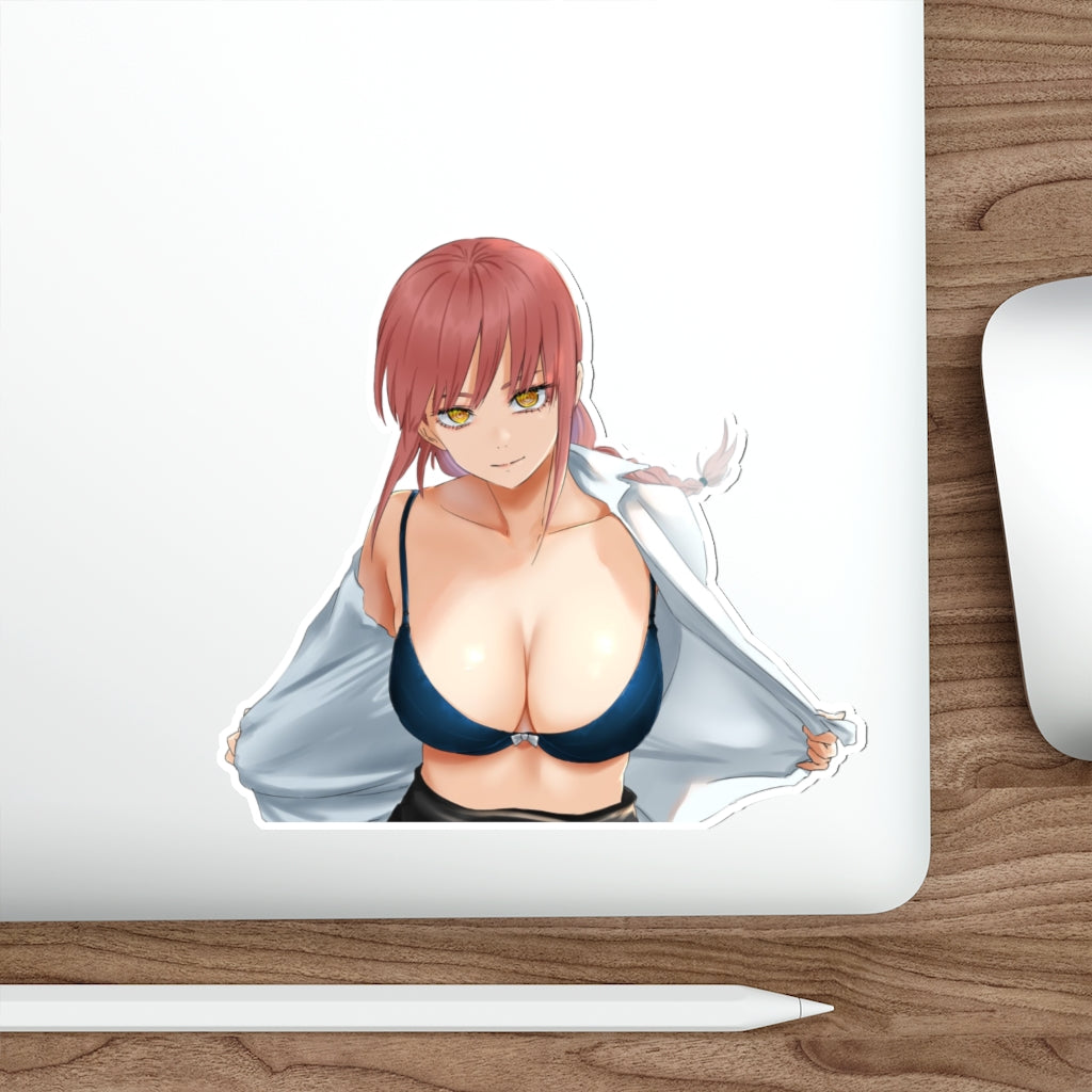 Chainsaw Man Makima Boobs Out Waterproof Sticker - Ecchi Vinyl Decal –  K-Minded