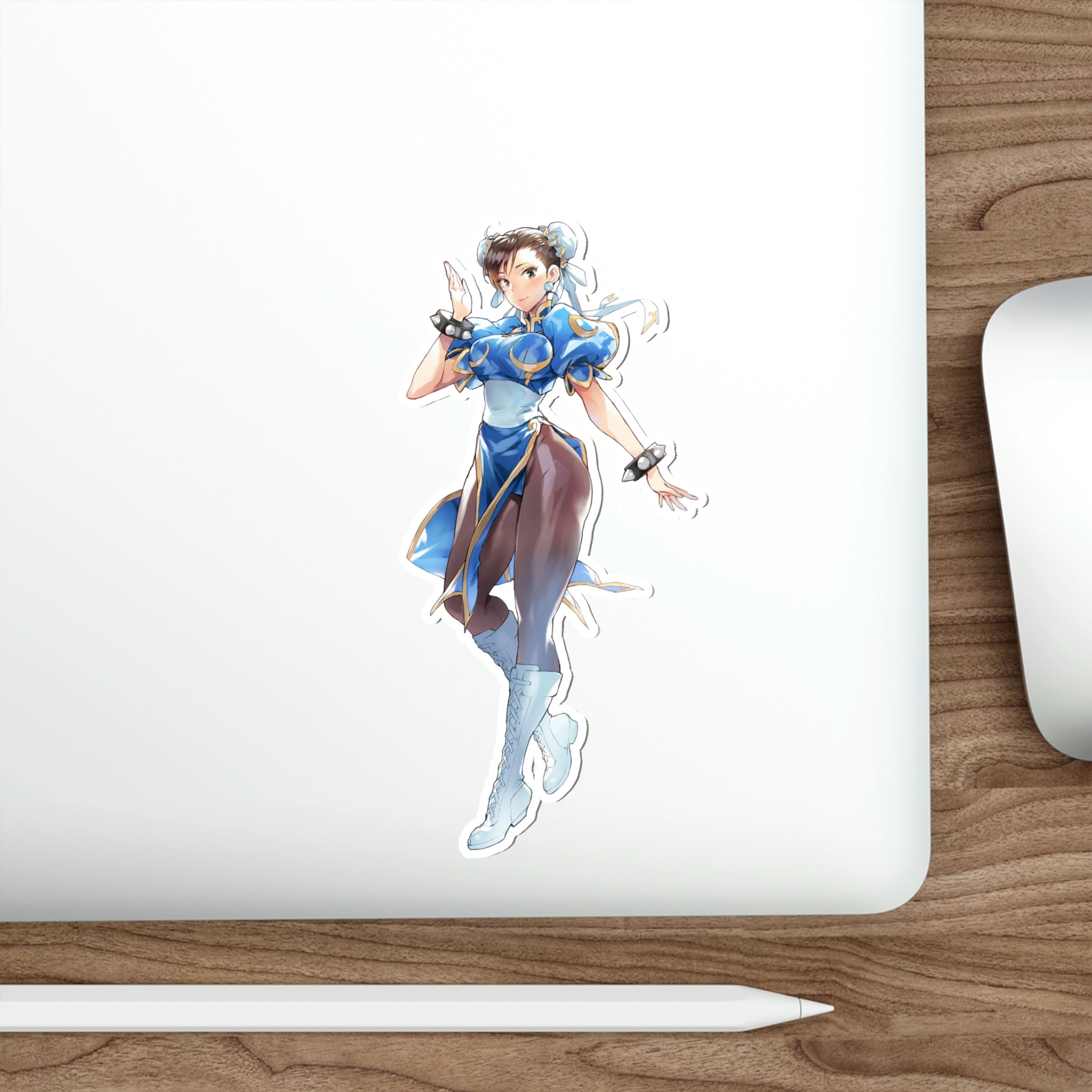 Waifu Chun Li Street Fighter Waterproof Sticker - Weatherproof Vinyl C –  K-Minded