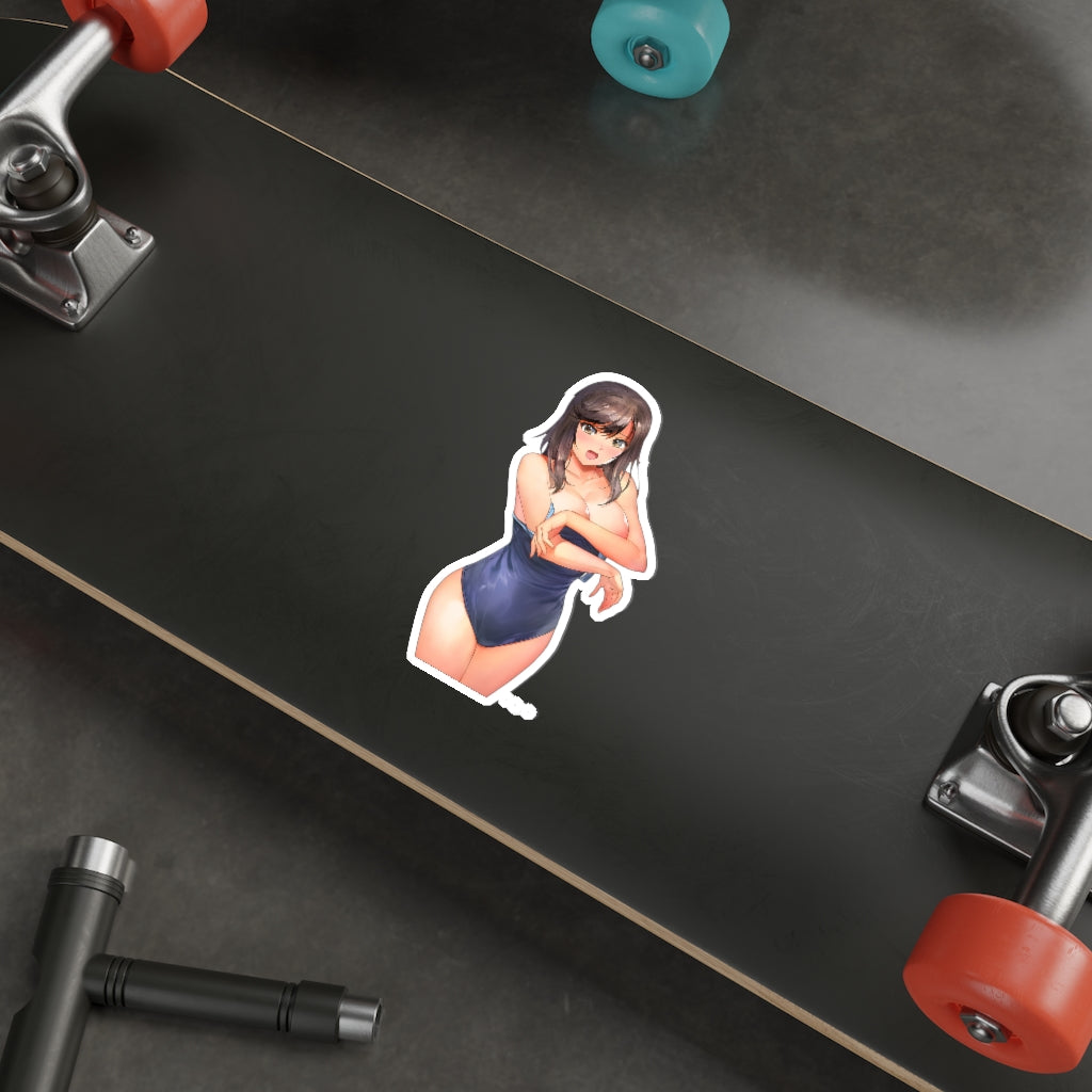 Autocollant imperméable pour maillot de bain sexy Ichijou Hotaru Non Non Biyori - Autocollant en vinyle Ecchi