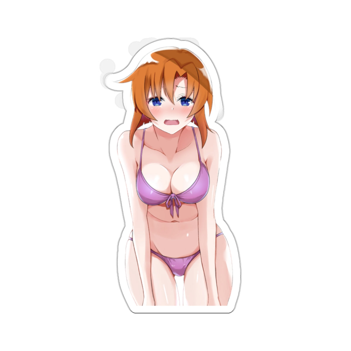 Higurashi When They Cry Waterproof Sticker - Rena Lingerie Ecchi Premium Anime Vinyl Decal