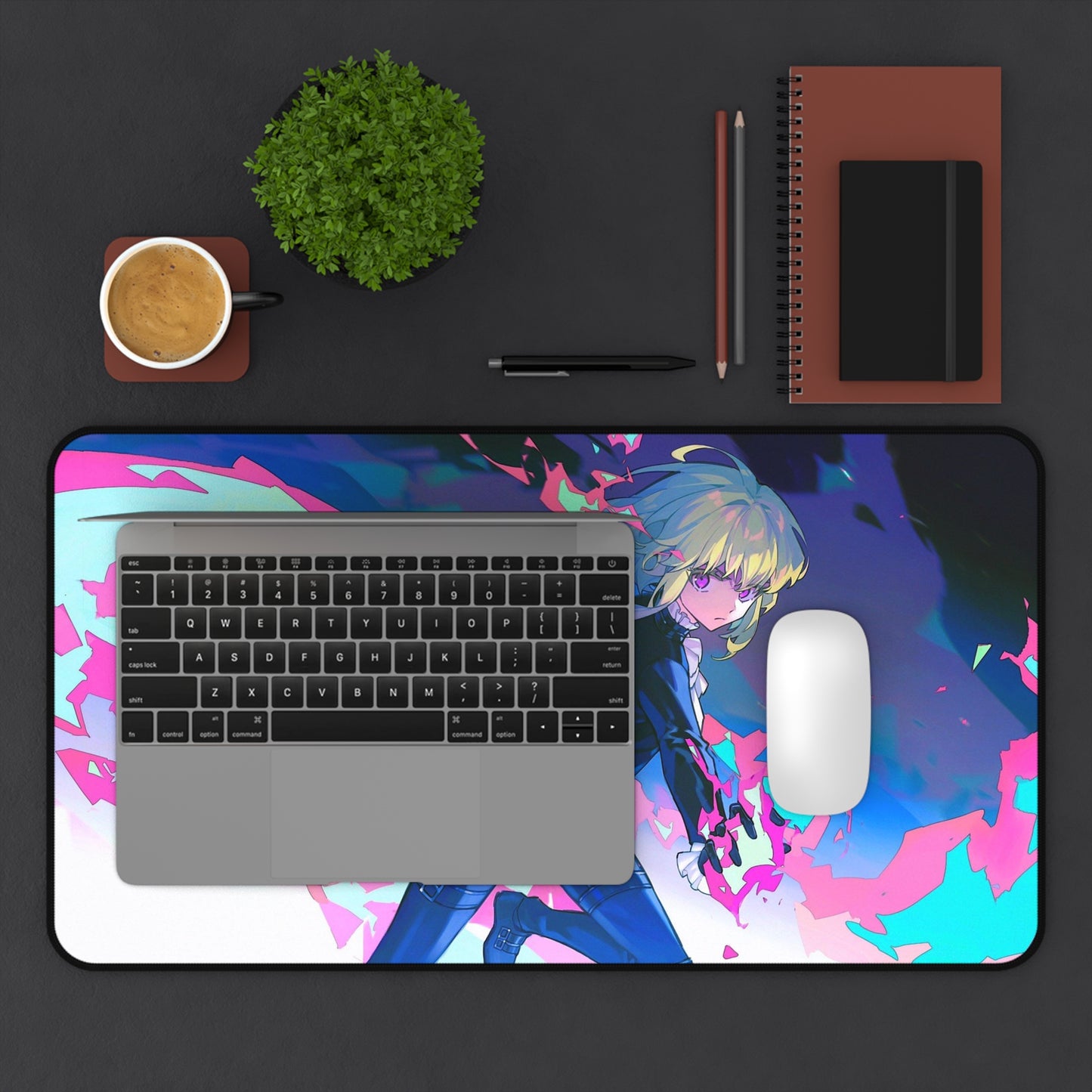 Promare Desk Mat - Lio Anime Mousepad - Non Slip Manga Playmat