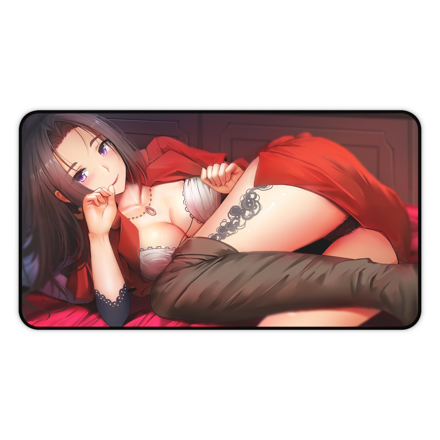 Violet Evergarden Desk Mat - Cattleya Baudelaire Sexy Anime Mousepad - XXL Gaming Mousepad - Non Slip Ecchi Manga Playmat