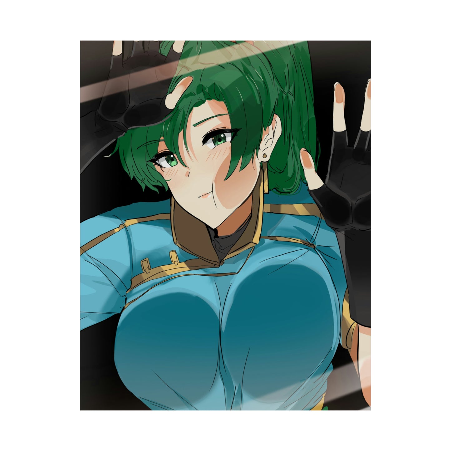 Lyn Fire Emblem Boobs Press Poster - Affiche verticale mate de qualité supérieure obscène - Art mural pour adultes