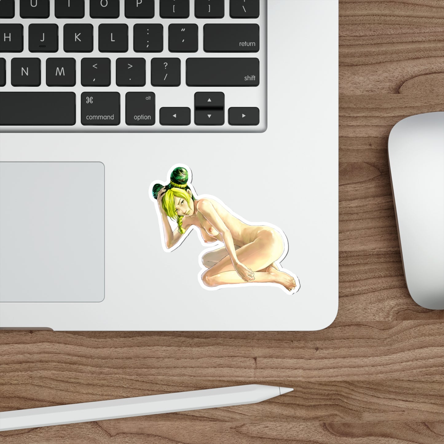 JoJo Nude Jolyne Cujo Waterproof Sticker - Ecchi Vinyl Decal