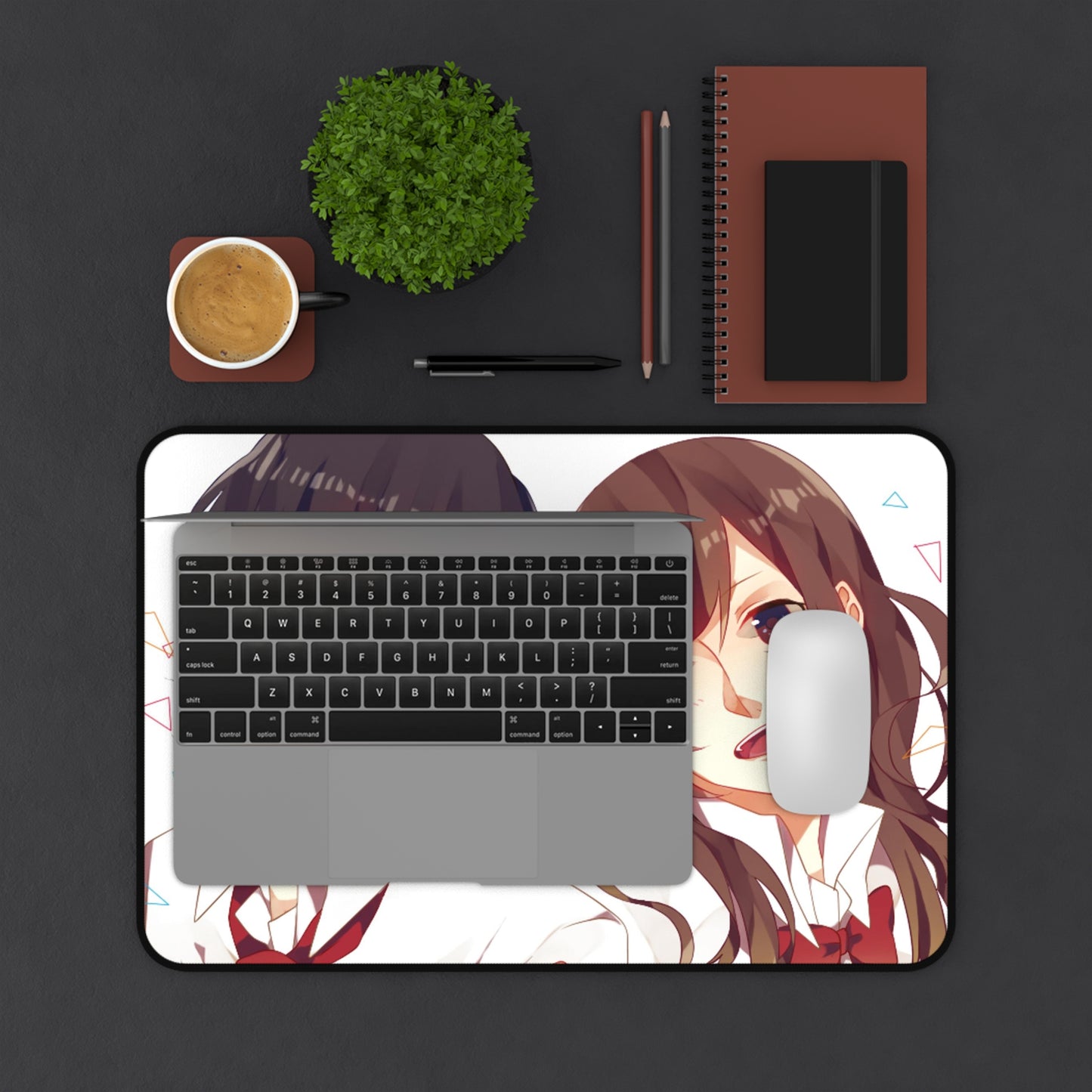 Horimiya Desk Mat - Izumi Miyamura and Kyouko Hori Anime Mousepad - XXL Non Slip Playmat