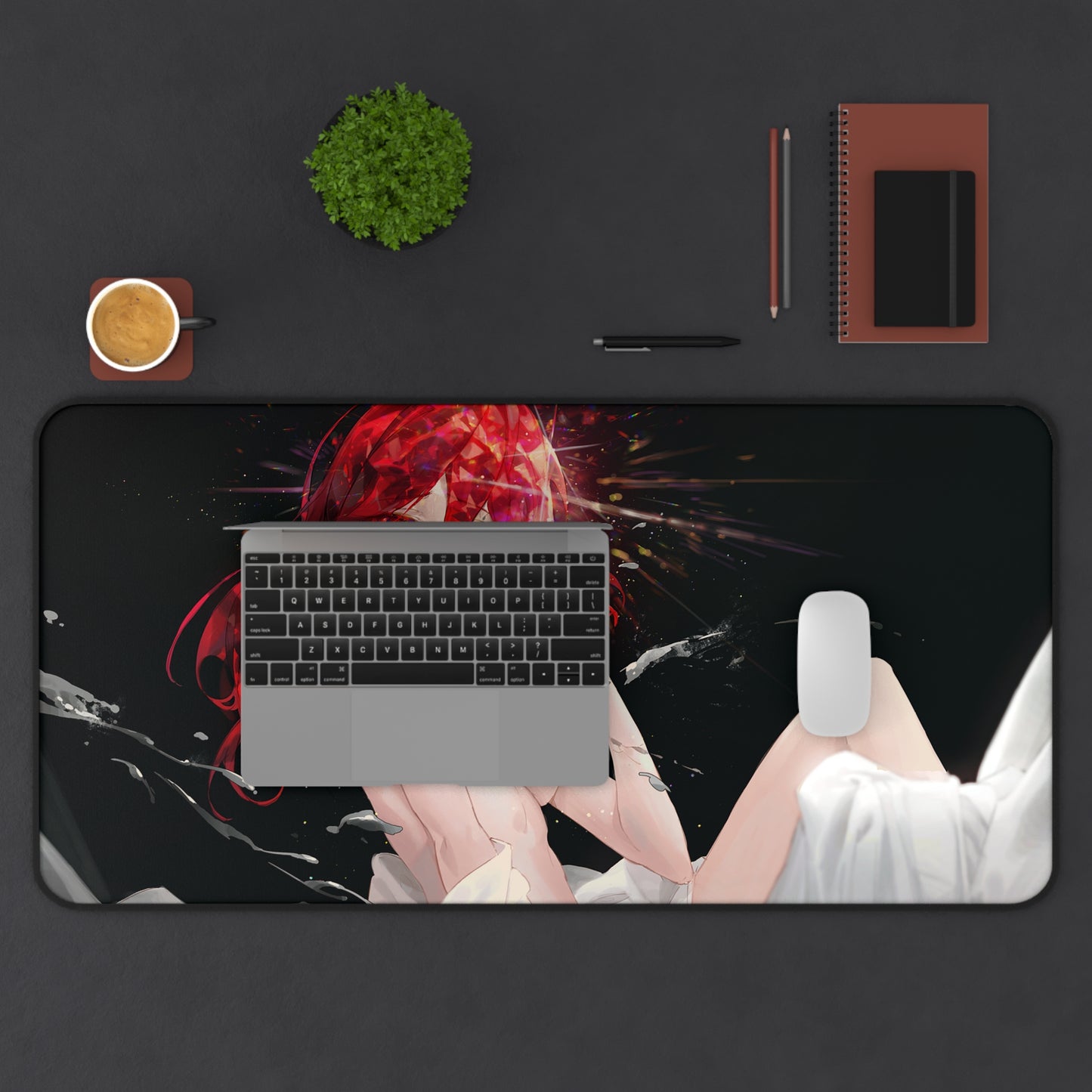 Land of the Lustrous Anime Desk Mat - Cinnabar Houseki no Kuni Ecchi Mousepad - Non Slip Playmat