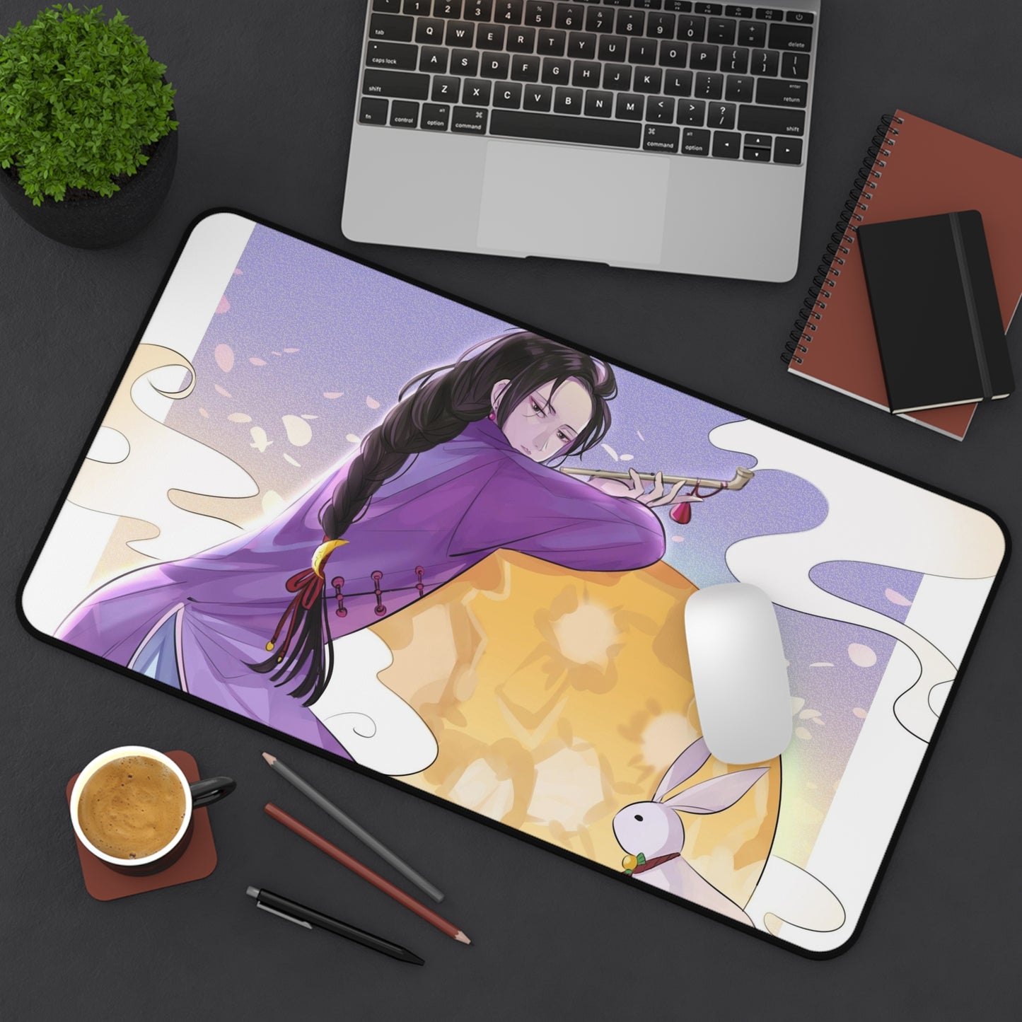 Banana Fish Yut Lung Desk Mat - XXL Anime Mousepad - Manga Desk Pad