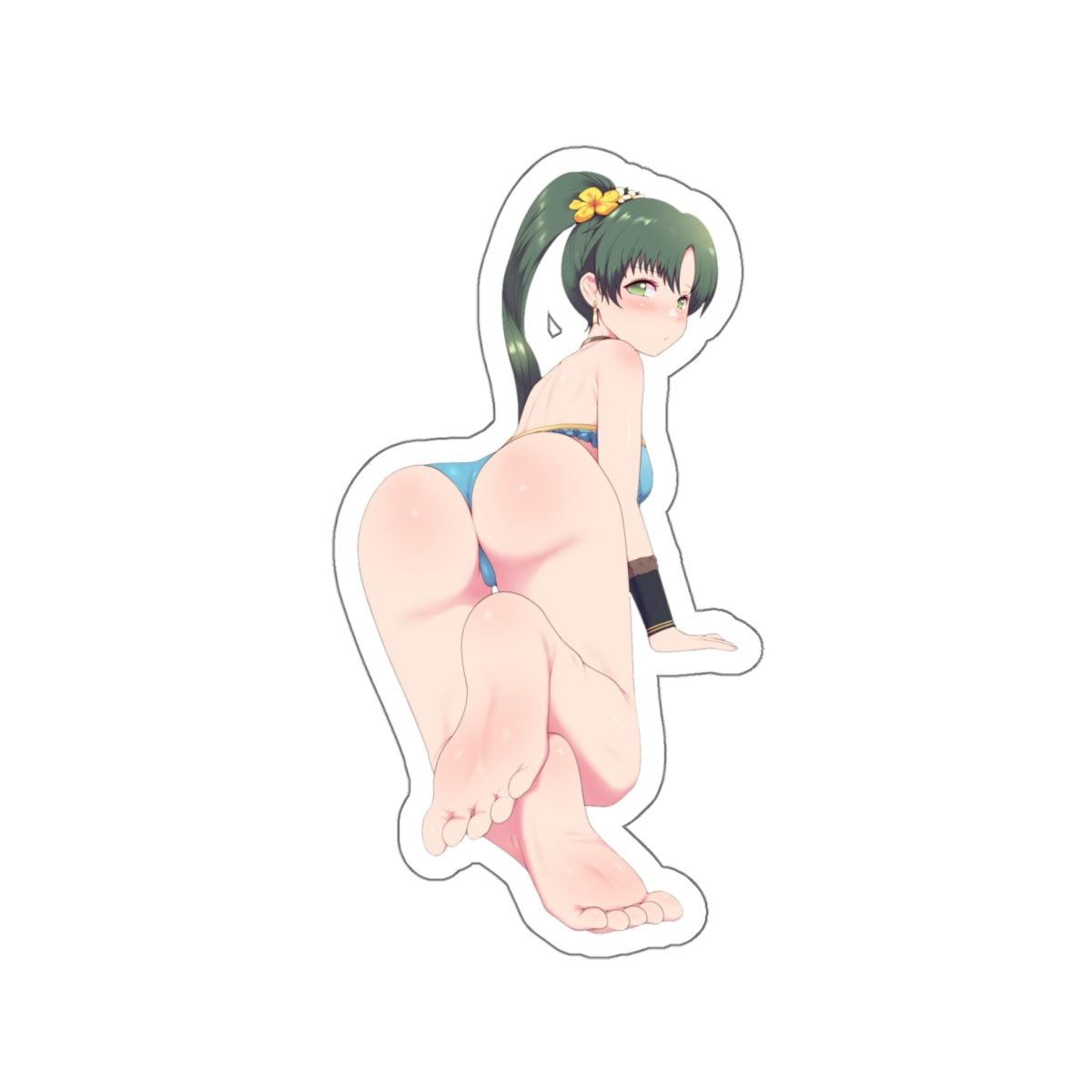 Sexy Bikini Butt Lyn Fire Emblem Waterproof Sticker - Ecchi Vinyl Decal