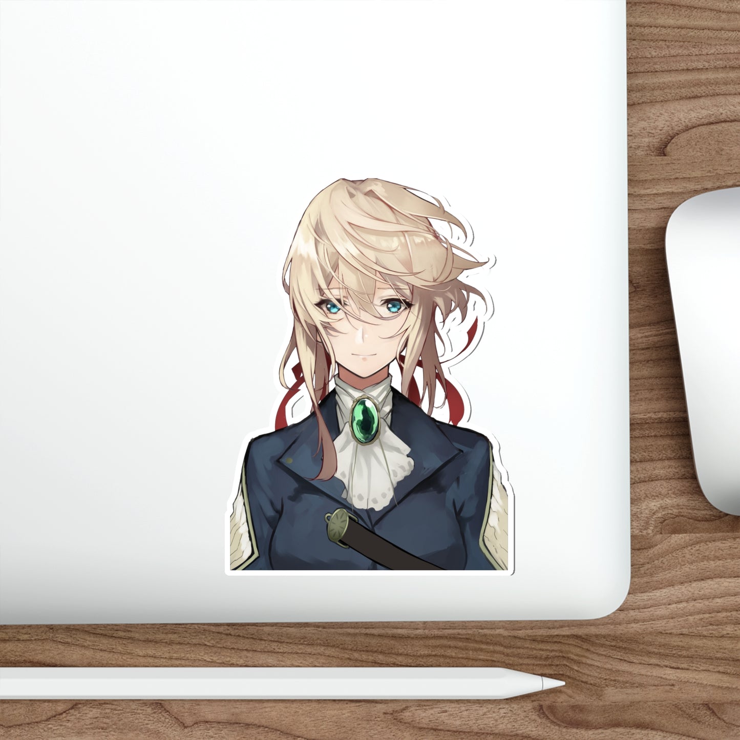 Violet Evergarden Waterproof Sticker - Cute Waifu Vinyl Decal - Anime Car Decal - Laptop Sticker - Manga Decal